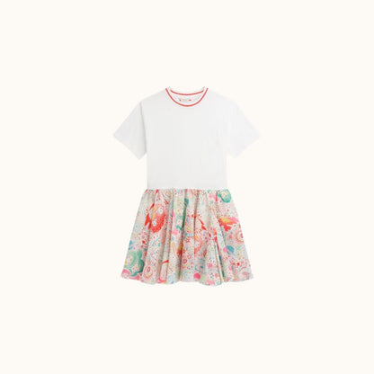 NOLWENN GIRLS' DRESS MULTICOLOR