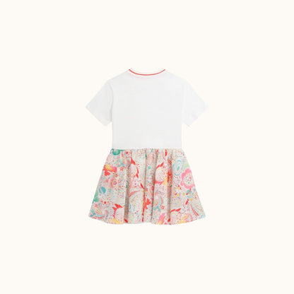 NOLWENN GIRLS' DRESS MULTICOLOR